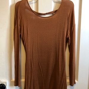 Burnt Orange Long Sleeve Tee